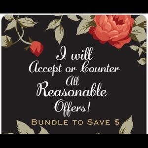 ACCEPTING REASONABLE OFFERS FROM AUGUST TIL SEPT.